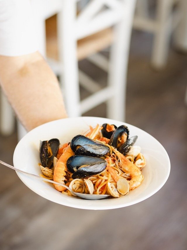 Θαλασσινά με πάστα στο Φύκι-Φύκι / Φωτογραφία: fykiporto/Instagram