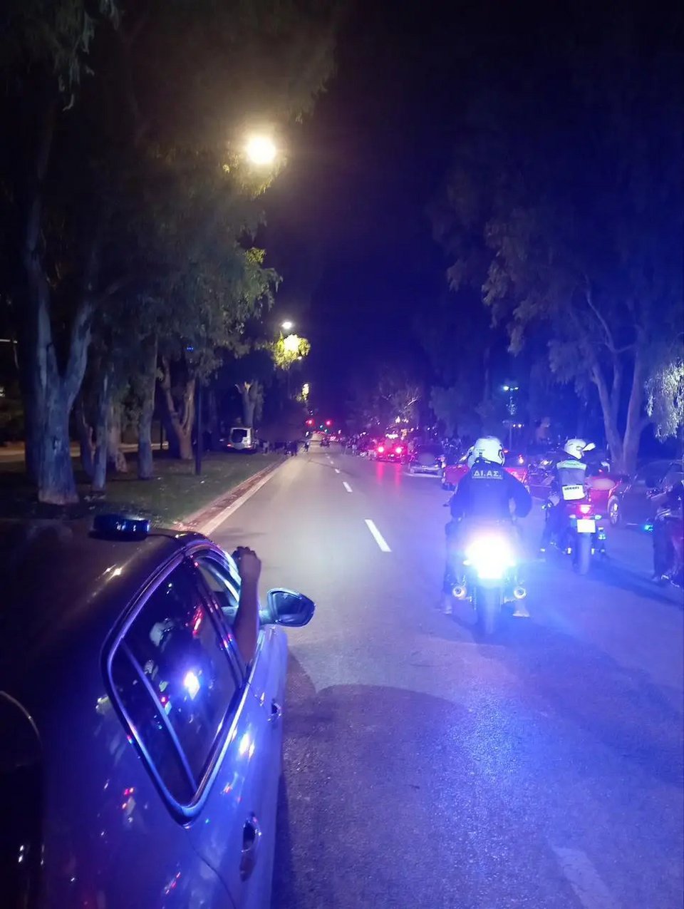  Εφοδος της ΕΛΑΣ στις κόντρες στην παραλιακή 