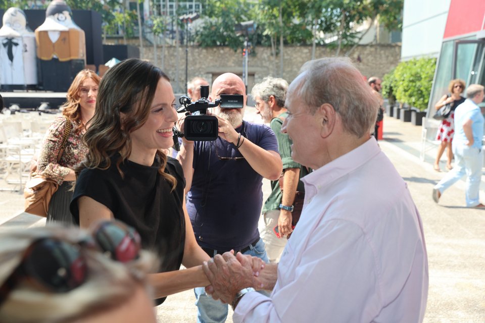 Εφη Αχτσιόγλου και Στέφανος Τζουμάκας
