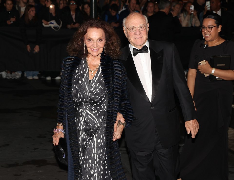 ΗDiane von Furstenberg με τον εκατομμυριούχο σύζυγό της Μπάρι Ντιλερ