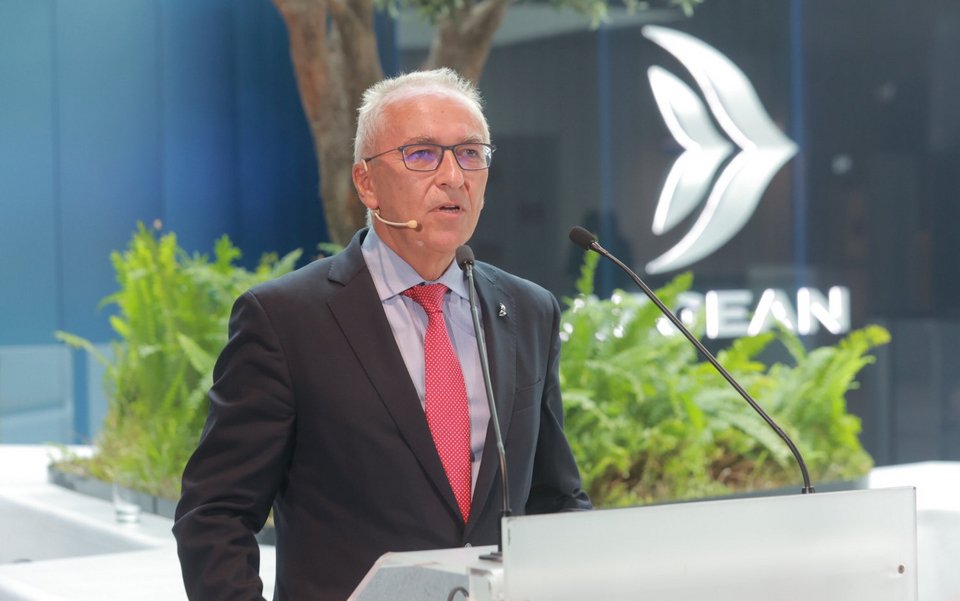 Ο Δημήτρης Γερογιάννης, CEO της AEGEAN
