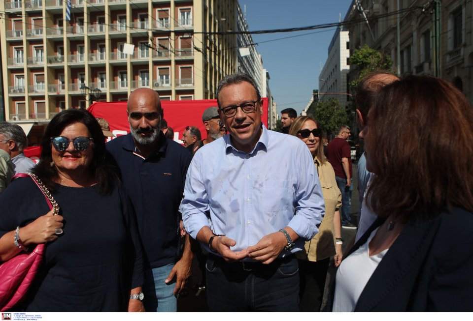 Ο επικεφαλής της ΚΟ του ΣΥΡΙΖΑ, Σωκράτης Φάμελλος