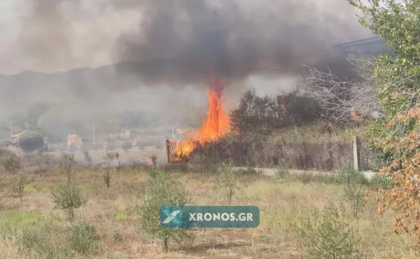 Φωτιά στη Ροδόπη