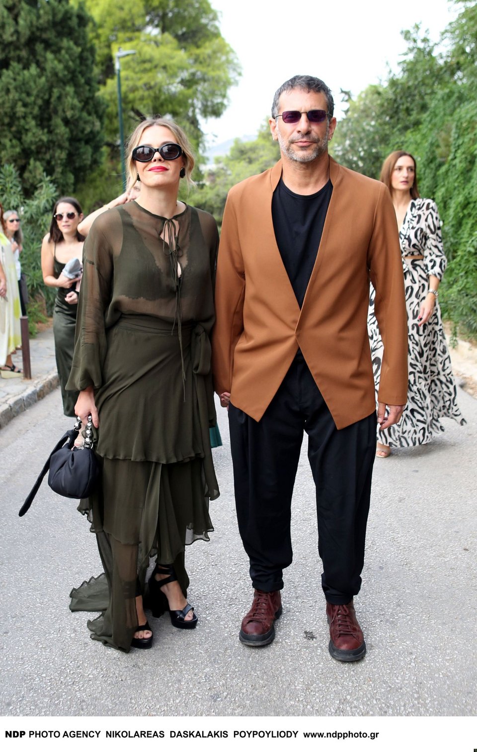 Ο Γιώργος Χρανιώτης με την σύζυγό του Γεωργία Αβασκαντήρα
