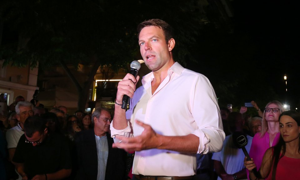 Ο Στέφανος Κασσελάκης στη Θεσσαλονίκη 