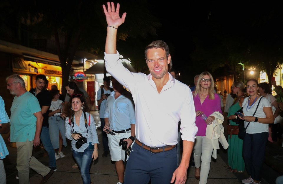 Ο Στέφανος Κασσελάκης στη Θεσσαλονίκη 