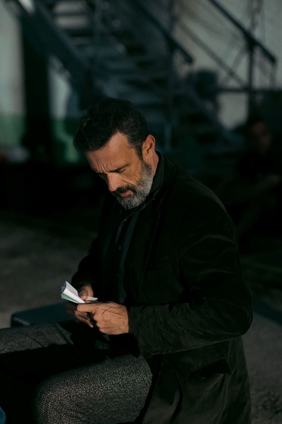 Ο Λεωνίδας Κακούρης στα backstage