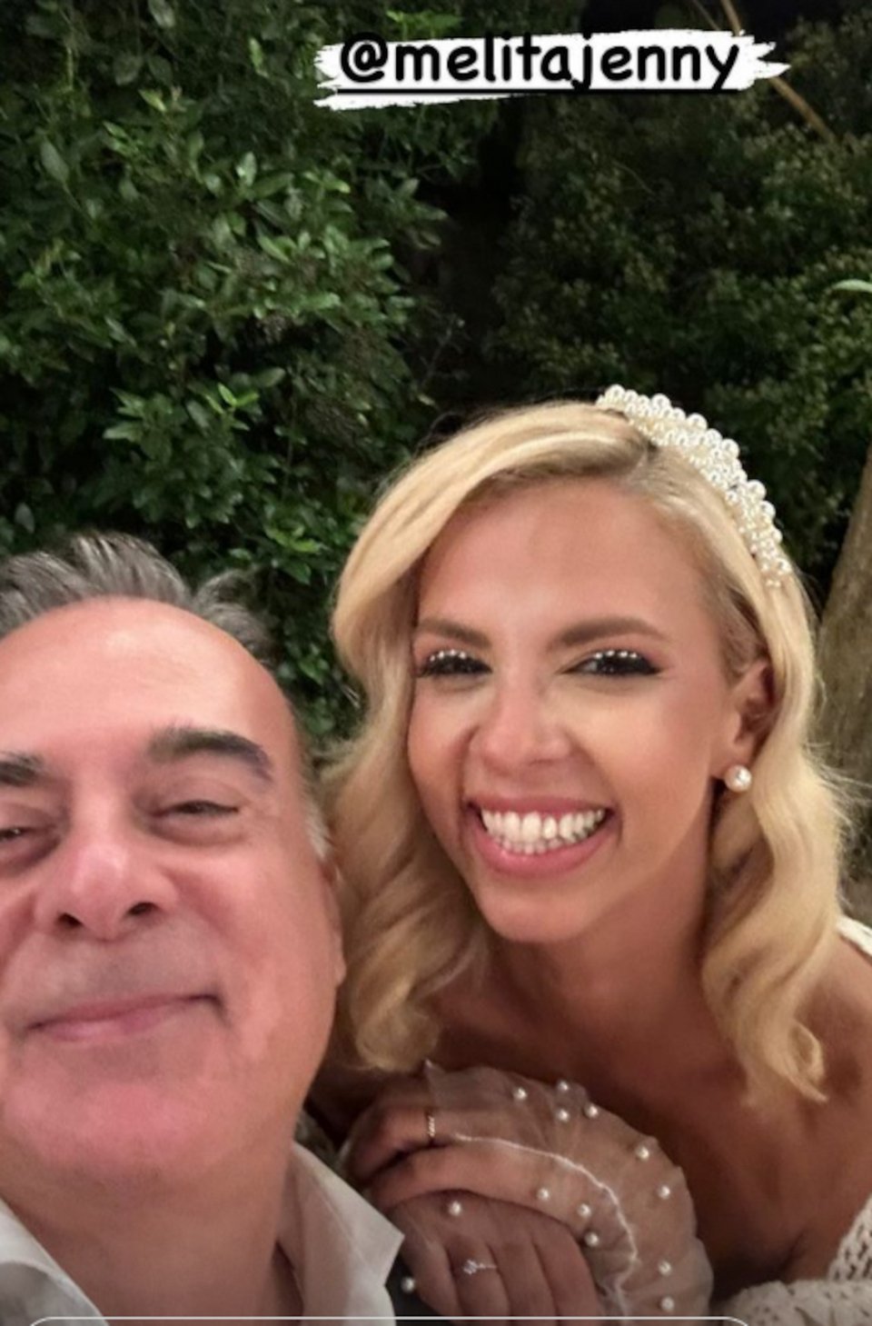 Η Τζένη Μελιτά με τον Φώτη Σεργουλόπουλο