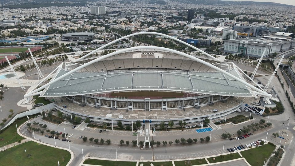 Το ΟΑΚΑ από ψηλά με τη χρήση drone από την ομάδα Up Stories