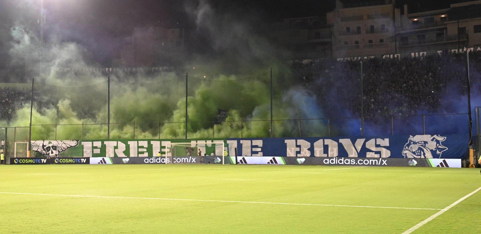 Οι οπαδοί του Παναθηναϊκού ζητούν αποφυλάκιση των χούλιγκαν που δολοφόνησαν τον Κατσούρη /Eurokinissi