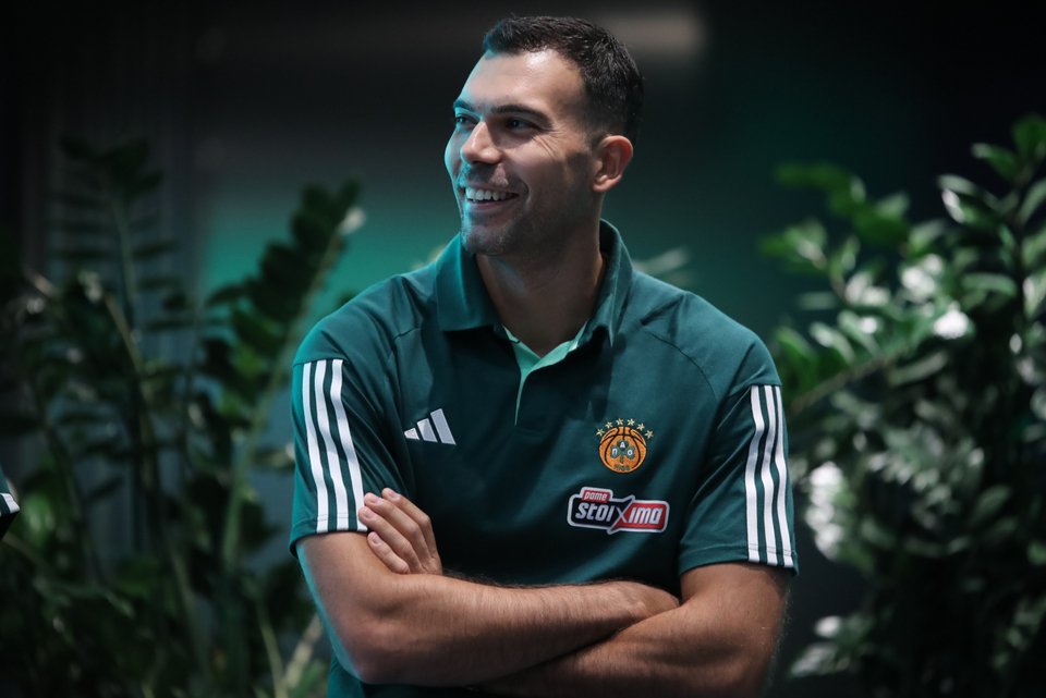 Ο αρχηγός του Παναθηναϊκού, Κώστας Σλούκας / Φωτογραφία: ΣΤΕΛΙΟΣ ΣΤΕΦΑΝΟΥ-EUROKINISSI