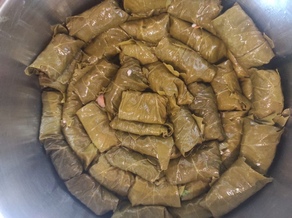 Χειροποίητα ντολμαδάκια