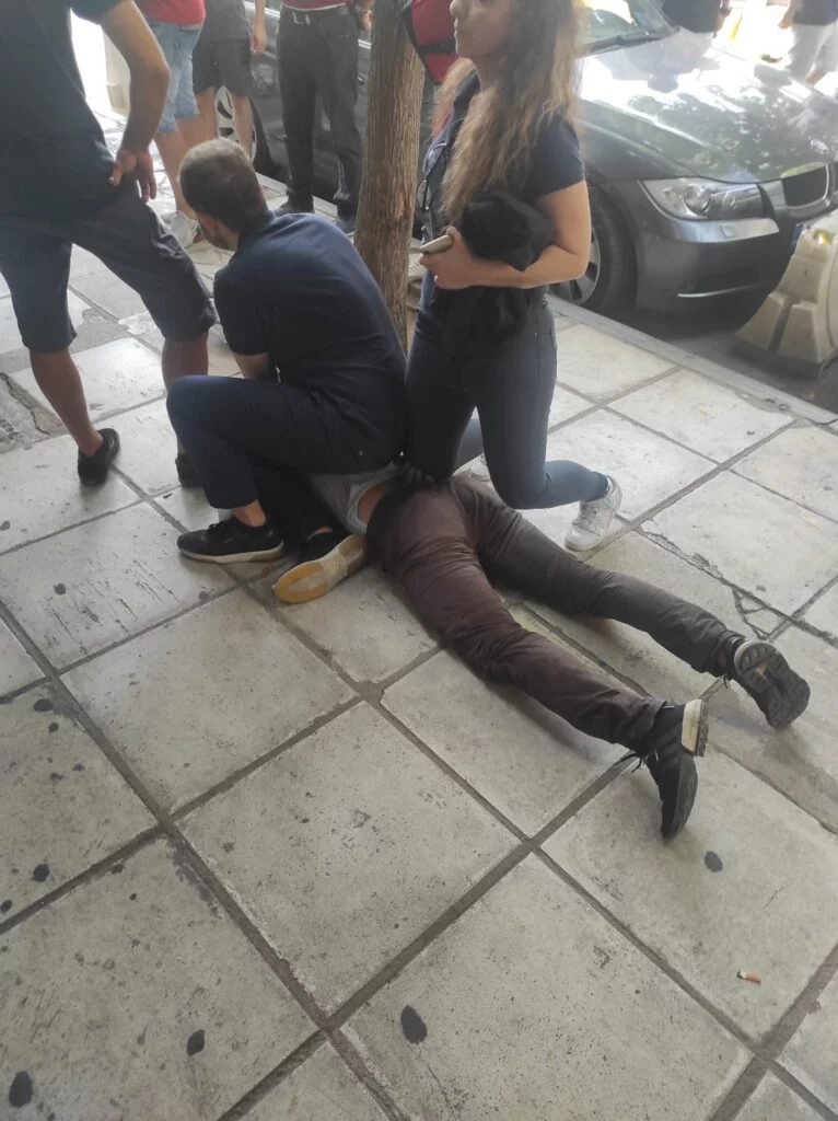 Πολίτες έπιασαν διαρρήκτη στη Θεσσαλονίκη / Φωτογραφία: GRTimes