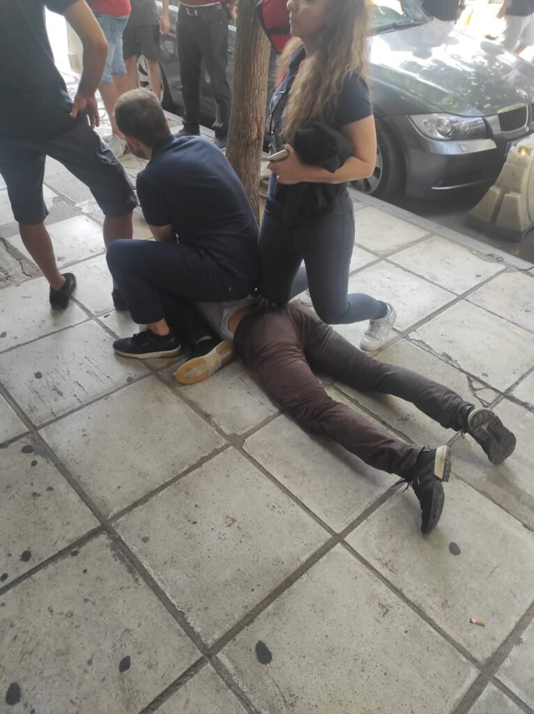 Πολίτες έπιασαν διαρρήκτη στη Θεσσαλονίκη / Φωτογραφία: GRTimes