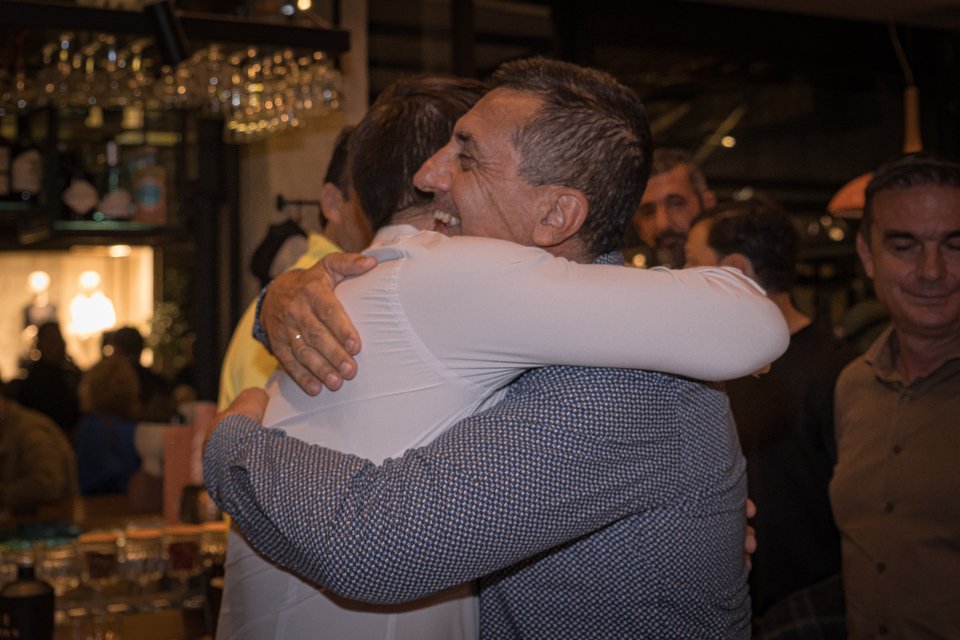 Εδώ με τον Δημήτρη Κουρέτα