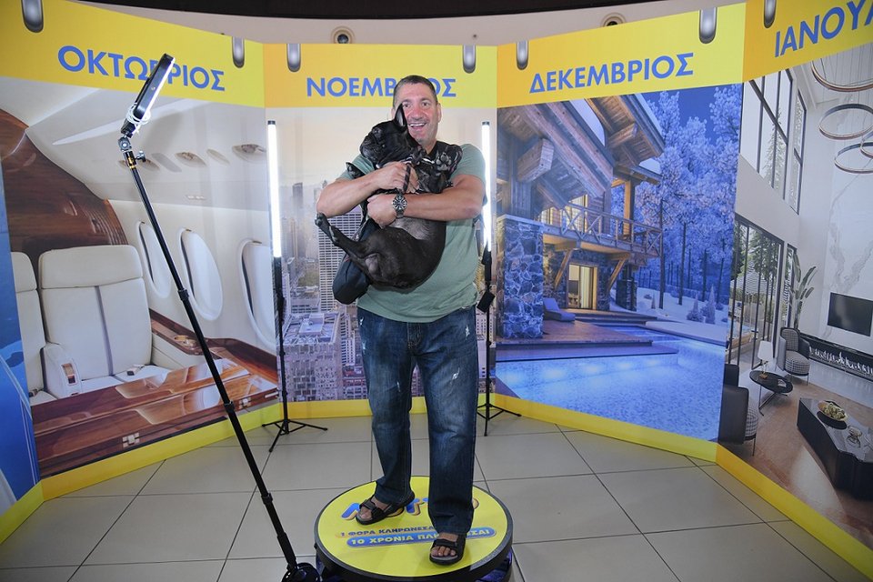 Το 360ᵒ&nbsp; video booth του ΛΟΤΤΟ 