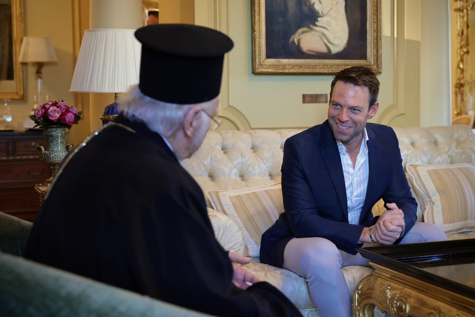 Ο πρόεδρος του ΣΥΡΙΖΑ συναντήθηκε με τον Οικουμενικό Πατριάρχη Βαρθολομαίο