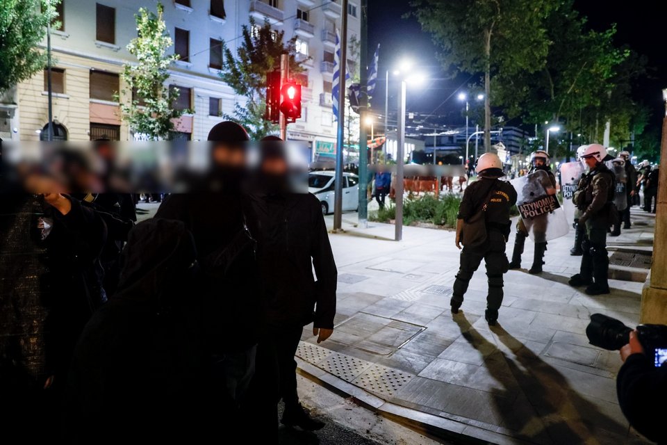 Συγκέντρωση διαμαρτυρίας για τον τραυματισμό 16χρονης στο Νέο Ηράκλειο / Φωτογραφία: Eurokinissi -Γιώργος Κονταρίνης 