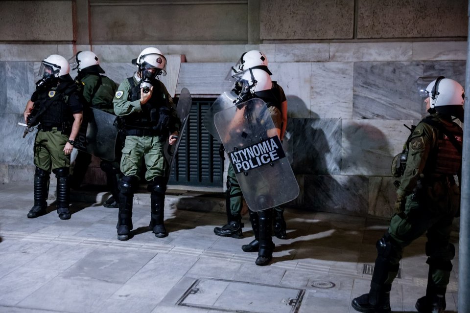  Συγκέντρωση διαμαρτυρίας για τον τραυματισμό 16χρονης στο Νέο Ηράκλειο / Φωτογραφία: Eurokinissi -Γιώργος Κονταρίνης  