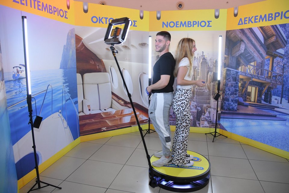 Το 360ᵒ video booth του ΛΟΤΤΟ
