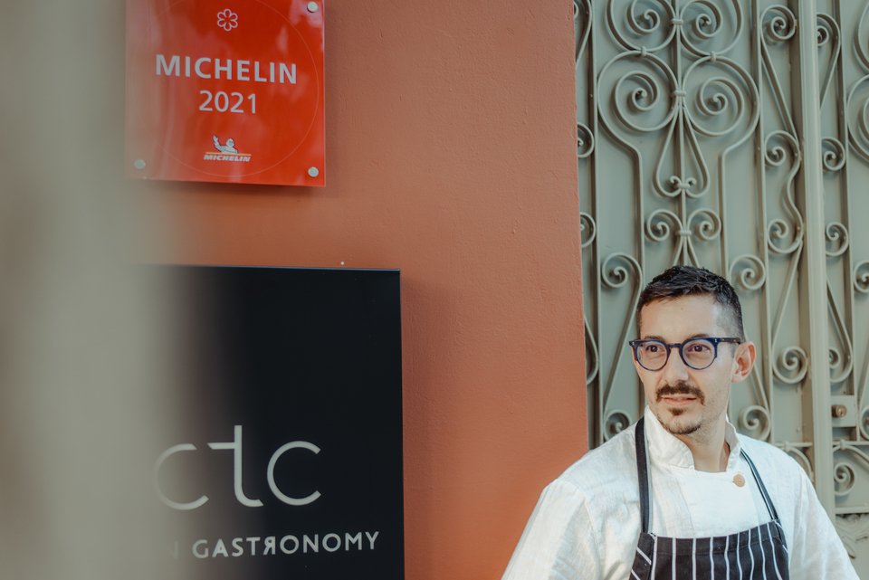 Ο σεφ του CTC Άλεξ Τσιοτίνης / Φωτογραφία: Courtesy of CTC Urban Gastronomy