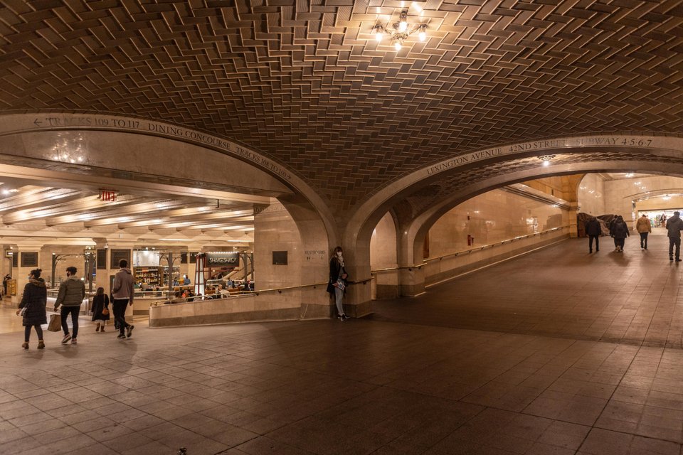 Η Whispering Gallery στο Grand Central Station