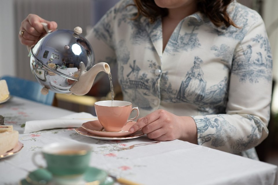 Τσάι από τα χέρια της Μadame Gâteaux στο Tearoom