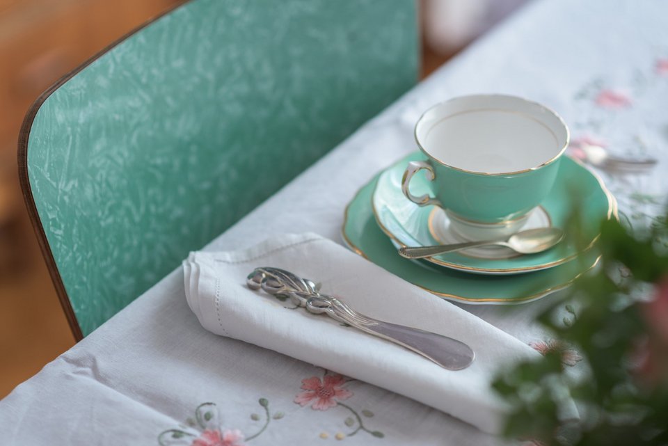 Φλιτζάνι τσαγιού στο Tearoom