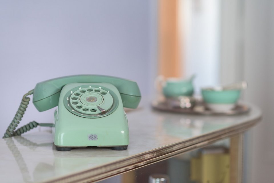 Vintage διακόσμηση στο Tearoom