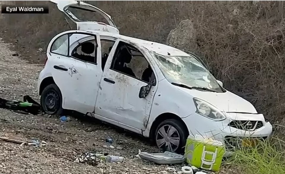 Το αυτοκίνητο που βρέθηκε νεκρή η 24χρονη και ο σύντροφός της