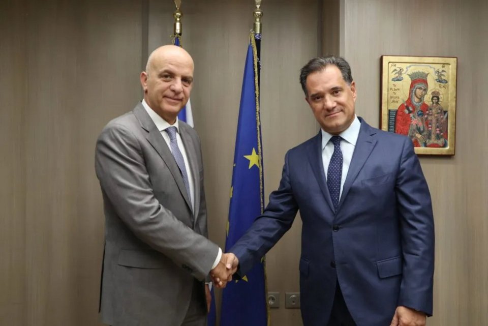 Ο Αλέξανδρος Βαρβέρης με τον Άδωνι Γεωργιάδη