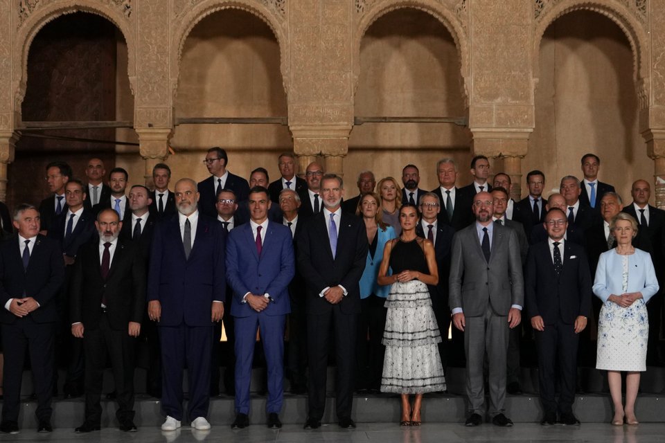 Οι Ευρωπαίοι ηγέτες στη Γρανάδα / Φωτογραφία: AP Photo