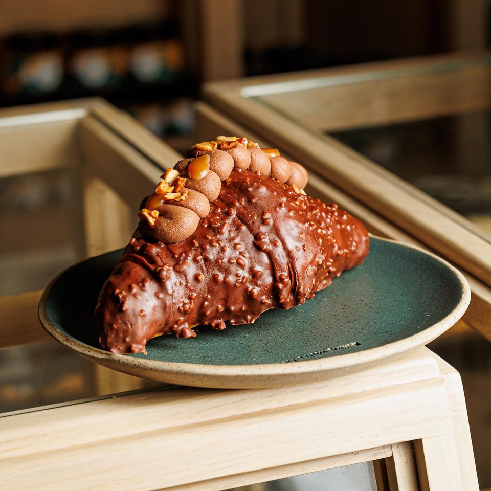 Κρουασάν χωρίς ζωικά στο Holy Llama στο Σύνταγμα /  Φωτογραφία: holyllamacreativebaking/Instagram