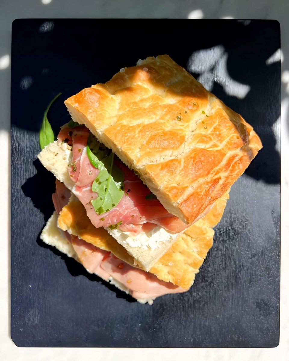 Σάντουιτς με φοκάτσια / Φωτογραφία: ipirotissa/Instagram