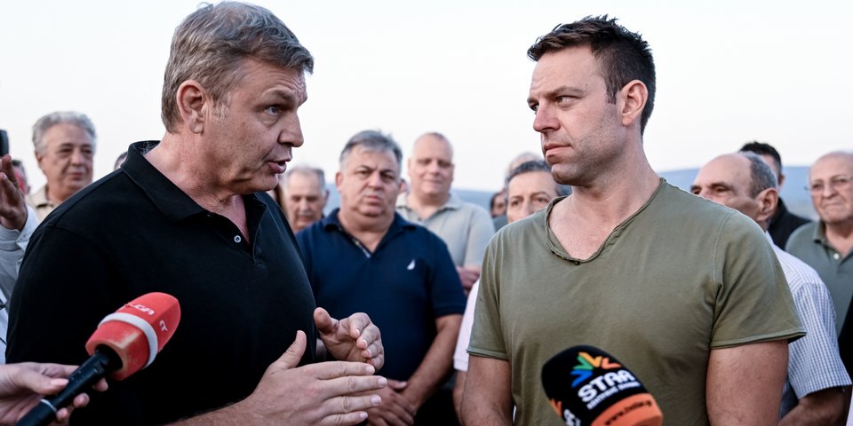 Συνάντηση Στέφανου Κασσελάκη με Απόστολο Γκλέτσο
