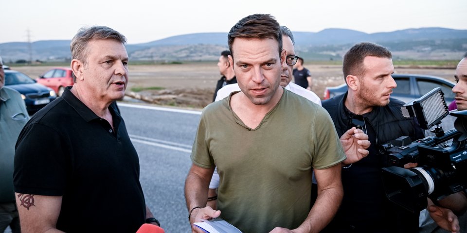 Συνάντηση Στέφανου Κασσελάκη με Απόστολο Γκλέτσο