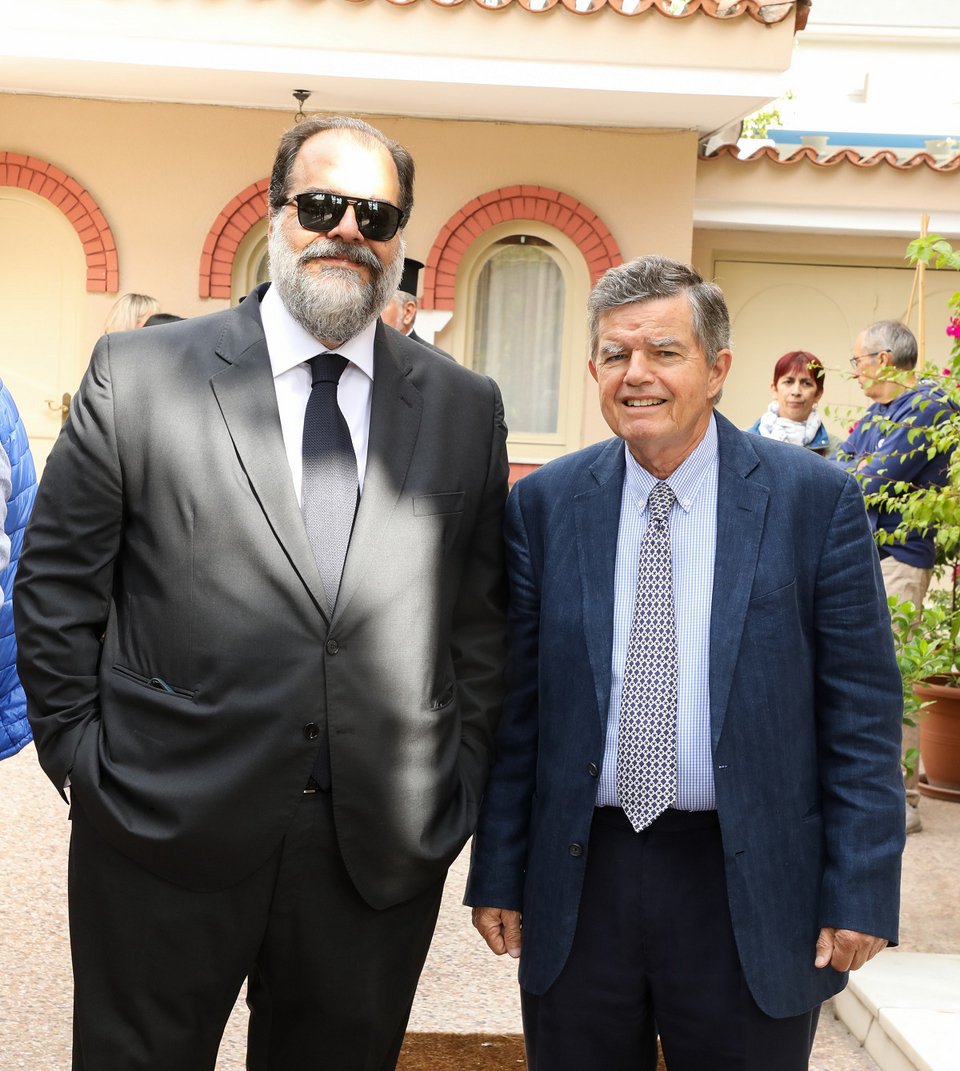 Ο Νικόλας Πατέρας και ο Θανάσης Μαρτίνος