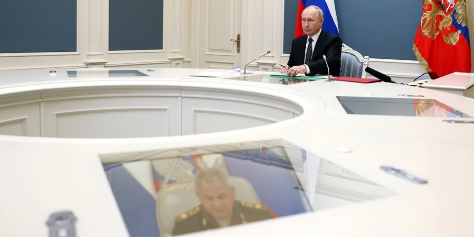 Gavriil Grigorov, Sputnik, Kremlin Pool Photo via AP