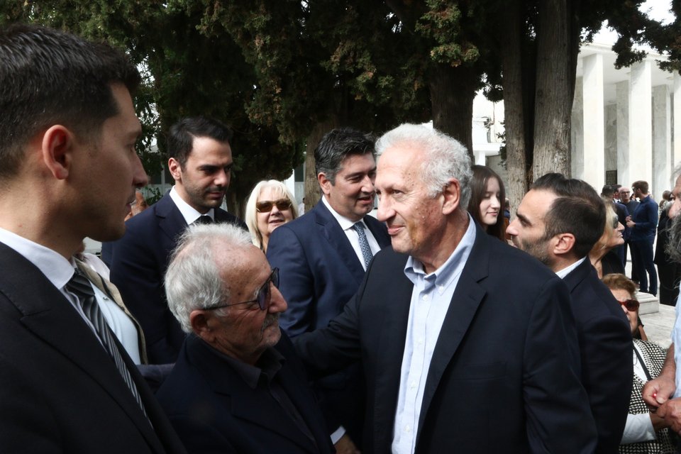 Κώστας Σκανδαλίδης, μαζί με τους κ.κ. Γείτονα και Χρηστίδη   / Φωτογραφία: Eurokinissi , Χρήστος Μπόνης  