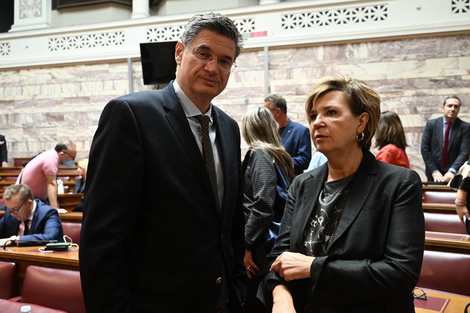 Διονύσης Καλαματιανός και Ολγα Γεροβασίλη