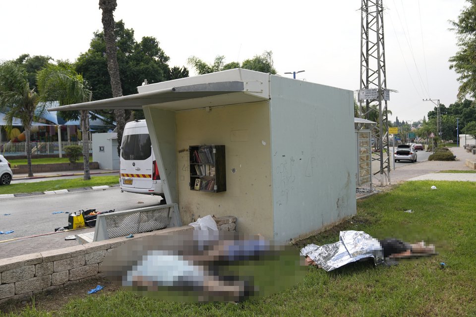  Θύματα των Παλαιστινίων στο Σντερότ του Ισραήλ/ Φωτογραφία AP, Ohad Zwigenberg  