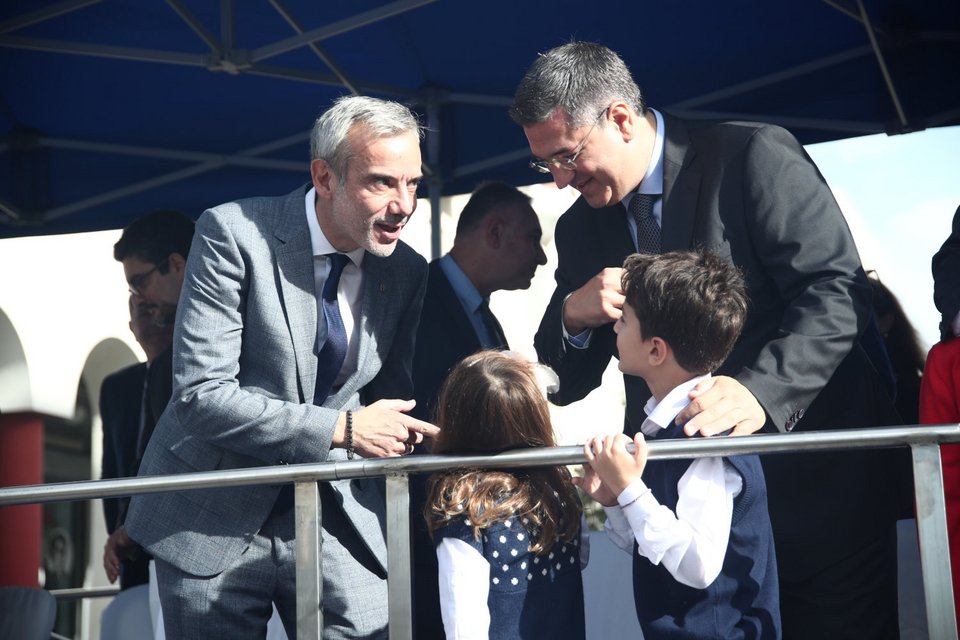 Θεσσαλονίκη, παρέλαση 28η Οκτωβρίου, επίσημοι
