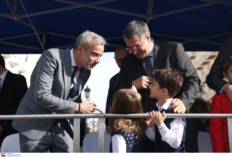 Θεσσαλονίκη, παρέλαση 28η Οκτωβρίου, επίσημοι