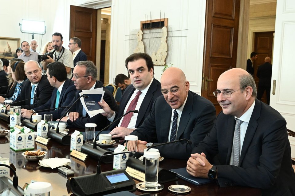 Γιάννης Οικονόμου, Κώστας Σκρέκας, Χρήστος Σταϊκούρας, Κυριάκος Πιερρακάκης, Νίκος Δένδιας, Κωστής Χατζηδάκης