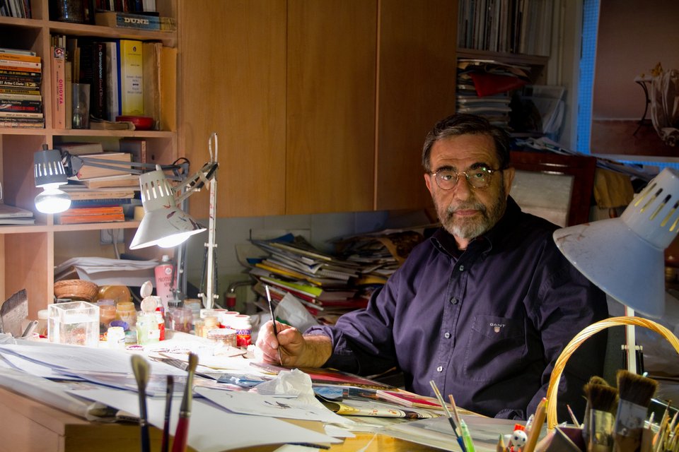 «Εφυγε» από τη ζωή ο ζωγράφος Μιχάλης Μακρουλάκης