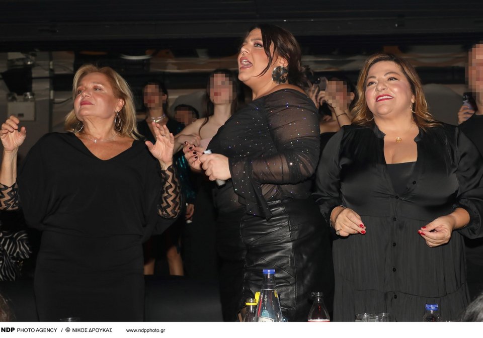 Δανάη Μπάρκα, Βίκυ Σταυροπούλου και Μαρία Καβογιάννη τα «έσπασαν» στο σχήμα Βανδή-Σαμπάνης / Φωτογραφία: NDP-ΝΙΚΟΣ ΔΡΟΥΚΑΣ