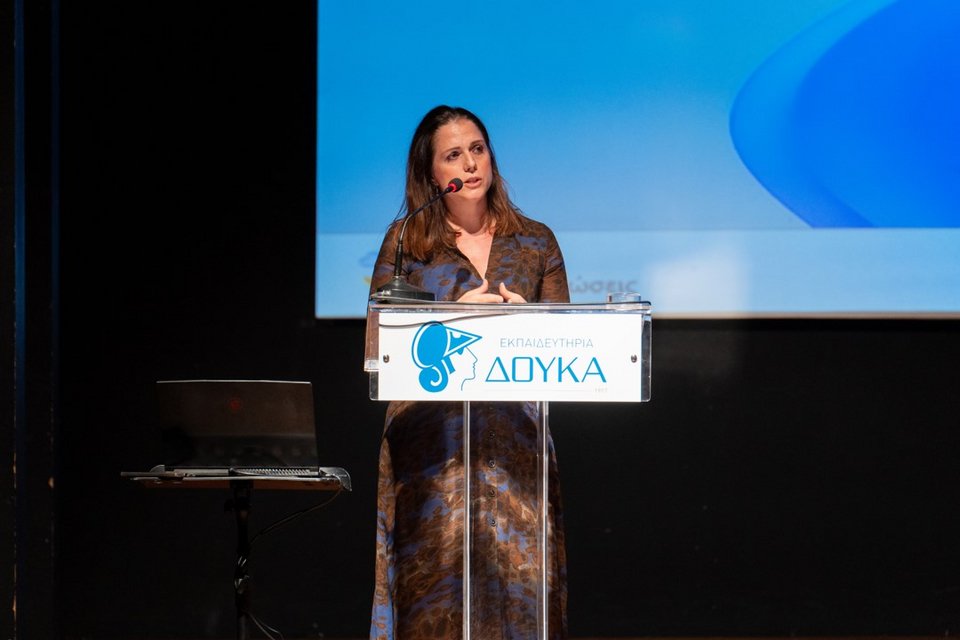 Η κα. Πανωραία Σπηλιοπούλου, Νομικός Συνεργάτης Υφυπουργού Παιδείας - Θρησκευμάτων & Αθλητισμού