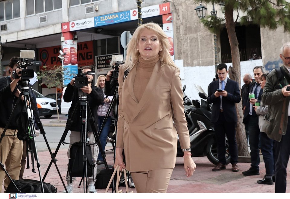 Η γραμματέας της ΚΟ ΣΥΡΙΖΑ Θεοδώρα Τζάκρη / Φωτογραφία: Intime -Λιάκος Γιάννης
