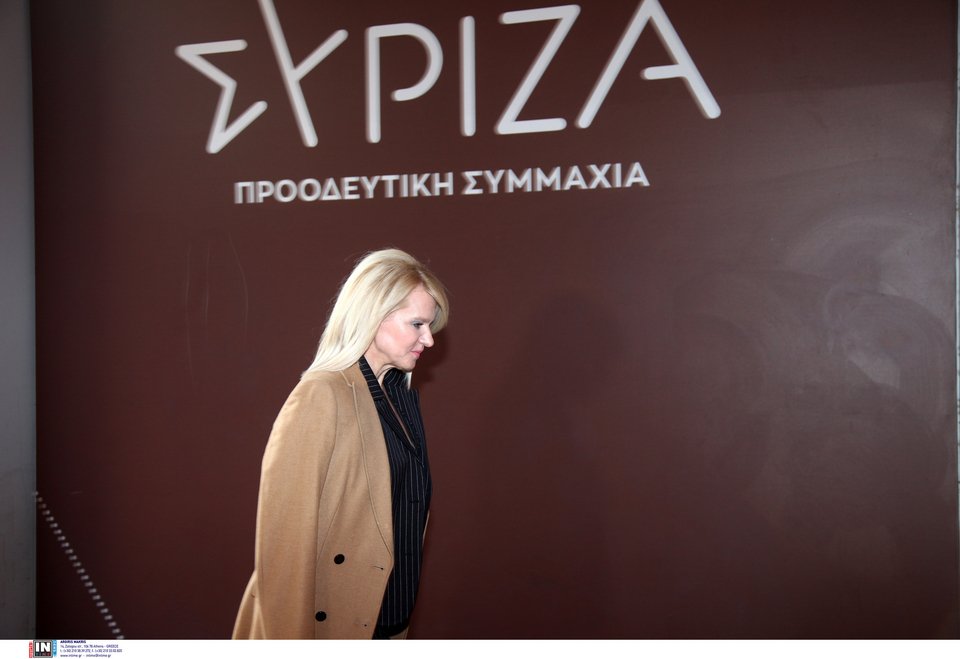 Η βουλευτής και γραμματέας της ΚΟ του ΣΥΡΙΖΑ Θεοδώρα Τζάκρη / Φωτογραφία: Intime -ΣΑΡΕΛΑΣ ΔΗΜΗΤΡΗΣ