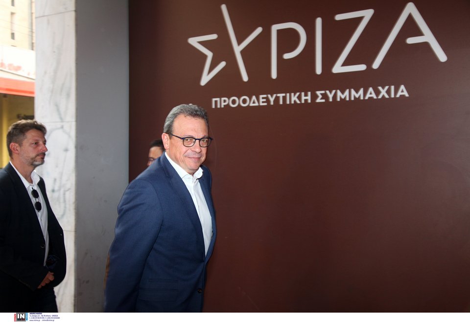 Ο επικεφαλής της ΚΟ του ΣΥΡΙΖΑ Σωκράτης Φάμελλος / Φωτογραφία: Intime -ΣΑΡΕΛΑΣ ΔΗΜΗΤΡΗΣ